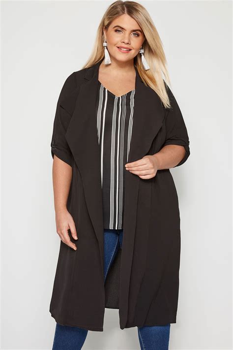 oversized duster coat|women's plus size dusters clearance.